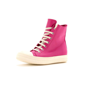 Rick Owens Women's Ramones High-Top Sneakers Leather