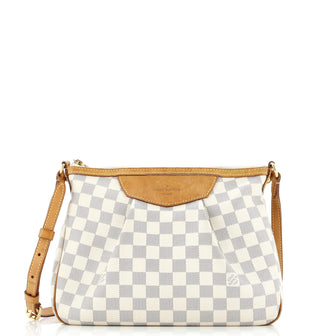 Louis Vuitton Siracusa Handbag Damier PM