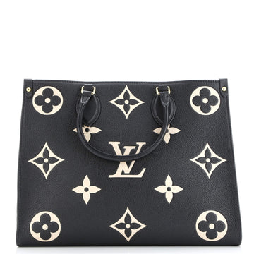 Louis Vuitton OnTheGo Tote Bicolor Monogram Empreinte Giant MM