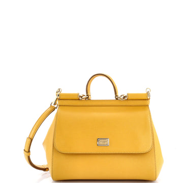 Dolce & Gabbana Miss Sicily Bag Leather Medium