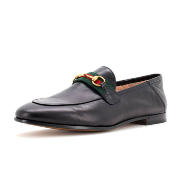 Gucci Women's Web Brixton Horsebit Loafers Leather