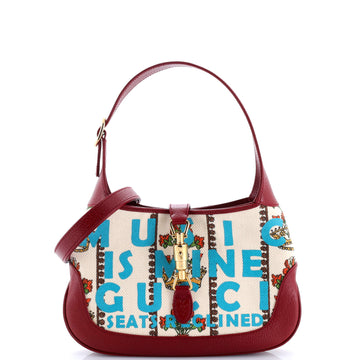 Gucci 100 Jackie 1961 Hobo Limited Edition Canvas Small