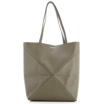 Loewe Puzzle Fold Tote Leather Medium