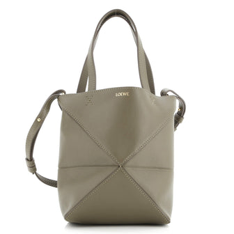 Loewe Puzzle Fold Tote Leather Mini