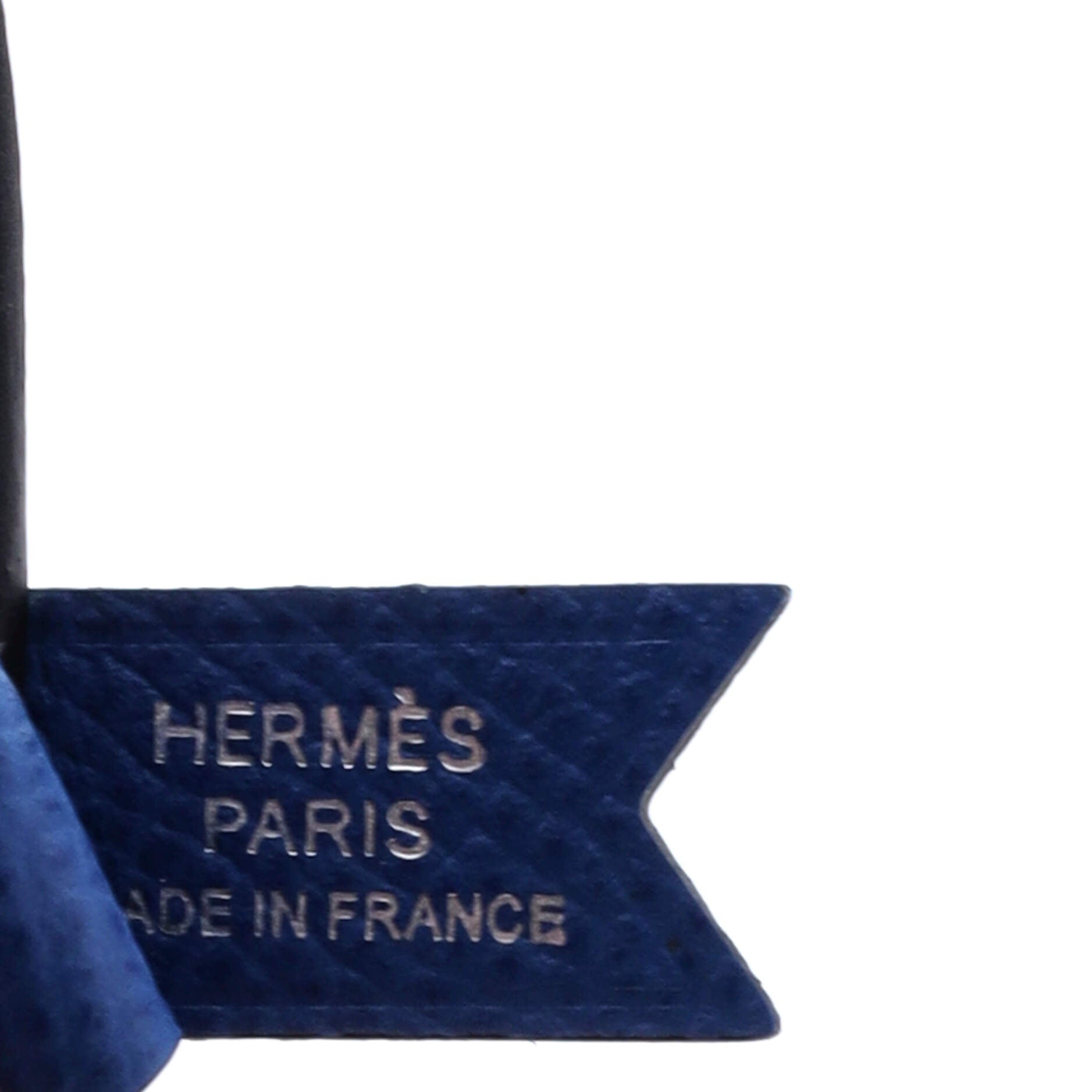 HERMES　エルメス　 BATEAU BARCA BOAT キーホルダー Hermes Sailing Boat Bag Charm Leather Blue 3538041