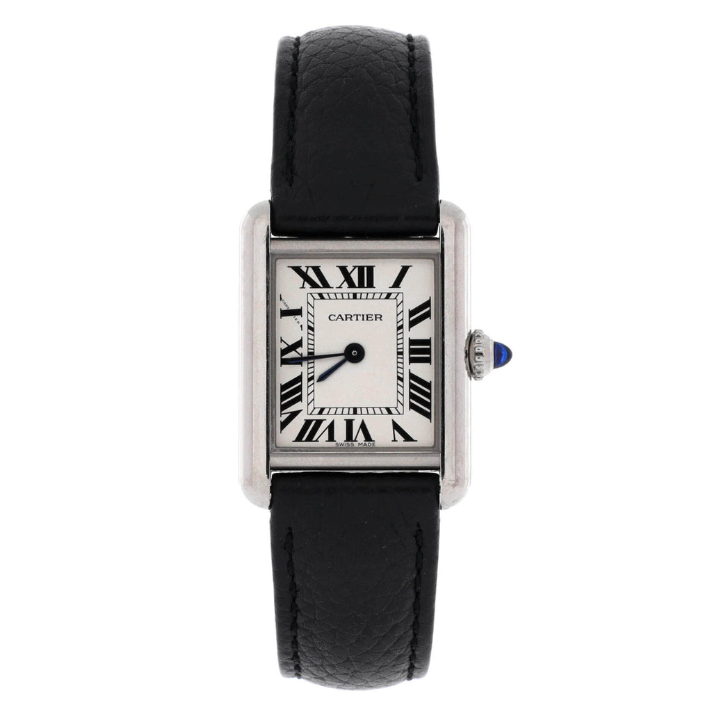 Must de Cartier Tank Quartz 腕時計 Cartier Must de Cartier Tank Quartz Watch Stainless Steel and