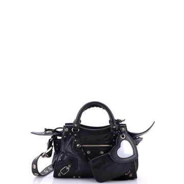 Balenciaga Neo Cagole City Bag Leather XS