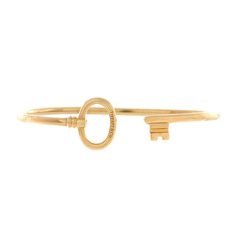 Tiffany & Co. Key Wire Bracelet 18K Yellow Gold