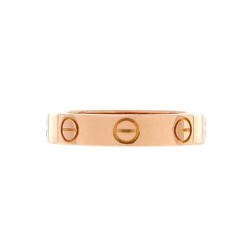 Cartier Love Wedding Band Ring 18K Rose Gold