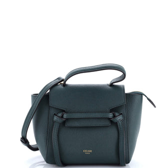 Celine Belt Bag Textured Leather Pico