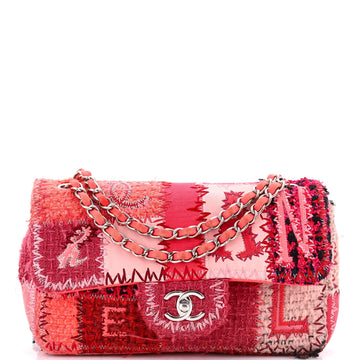 Chanel Flap Bag Multicolor Patchwork Medium