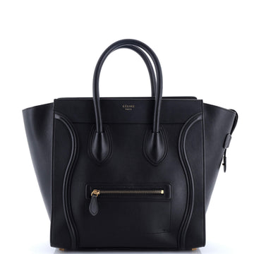 Celine Luggage Bag Smooth Leather Mini