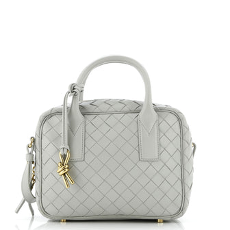 Bottega Veneta Getaway Bag Intrecciato Leather Small