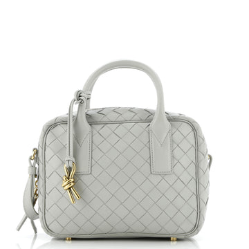 Bottega Veneta Getaway Bag Intrecciato Leather Small