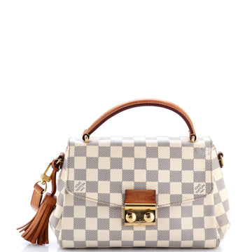Louis Vuitton Croisette Handbag Damier
