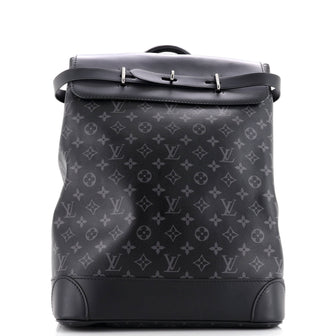 Louis Vuitton Steamer Backpack Monogram Eclipse Canvas