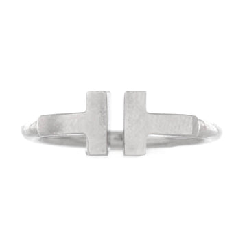 Tiffany & Co. T Wire Ring 18K White Gold