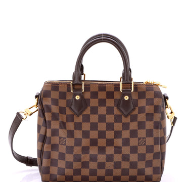 Louis Vuitton Speedy Bandouliere Bag Damier 25