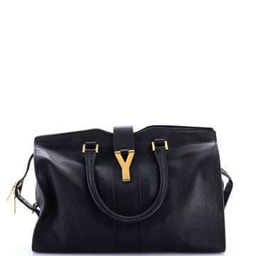 Saint Laurent Chyc Cabas Tote Leather Medium