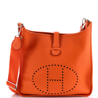 Hermes Evelyne Bag Gen III Clemence GM