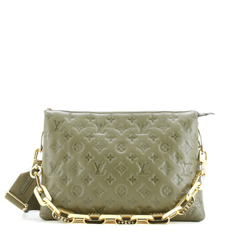 Louis Vuitton Coussin Bag Monogram Embossed Lambskin MM