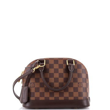 Louis Vuitton Alma Handbag Damier BB