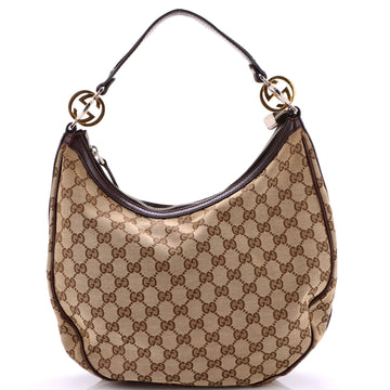 Gucci Twins Hobo GG Canvas Medium