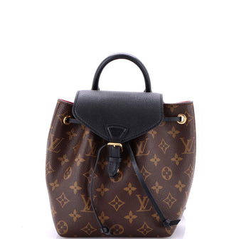 Louis Vuitton Montsouris NM Backpack Monogram Canvas with Leather BB