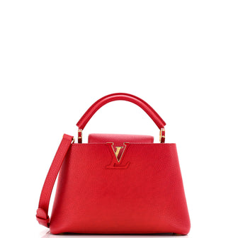 Louis Vuitton Capucines Bag Leather BB