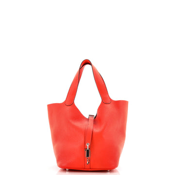 Hermes Picotin Lock Bag Clemence MM