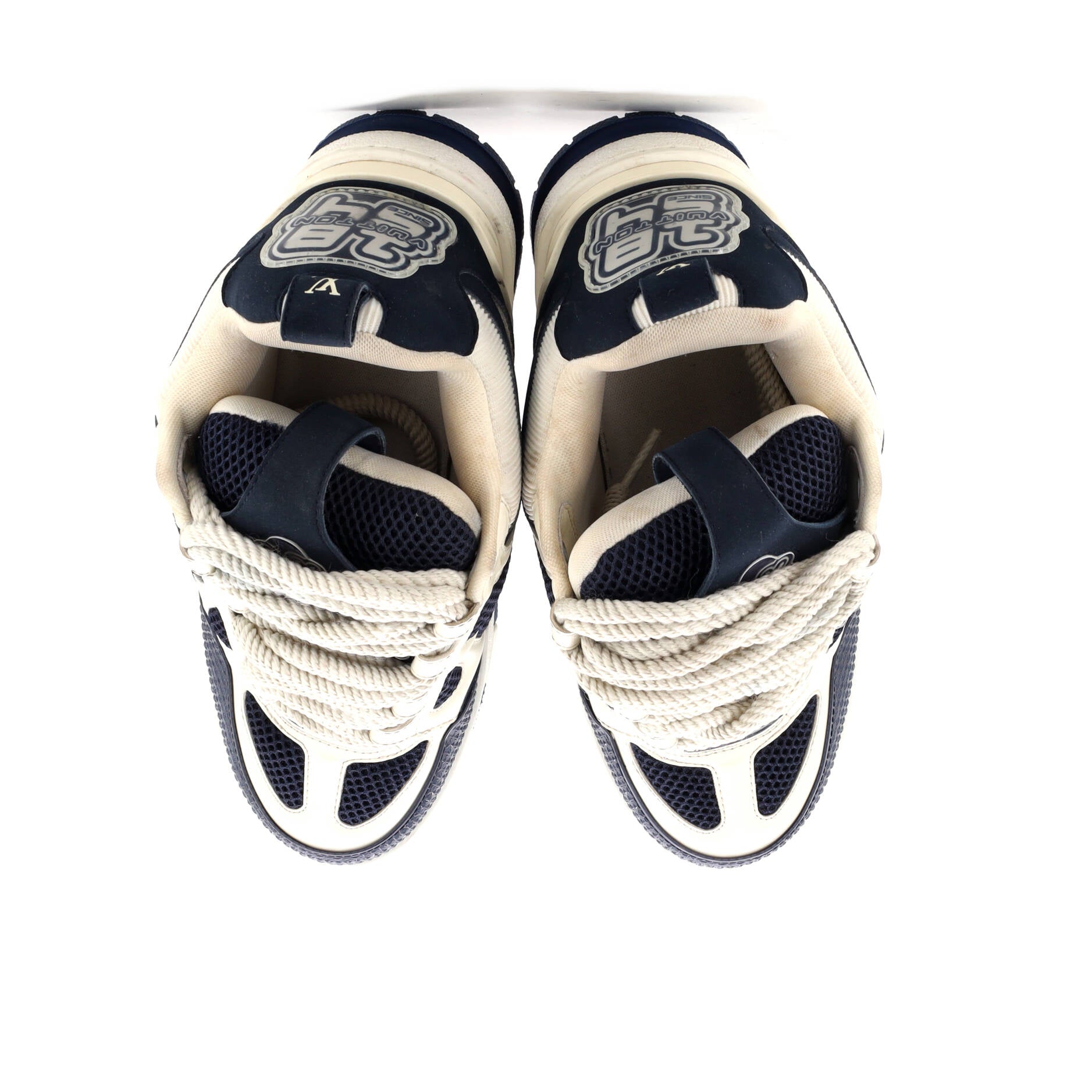 Louis Vuitton Men's LV Skate Sneakers Technical Mesh with Leather