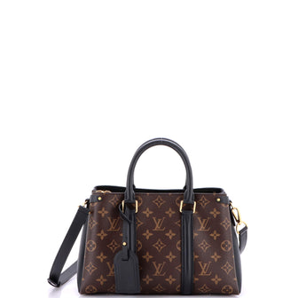 Louis Vuitton Soufflot Tote Monogram Canvas with Leather BB