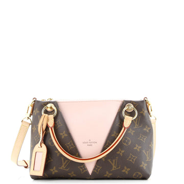 Louis Vuitton V Tote Monogram Canvas and Leather BB