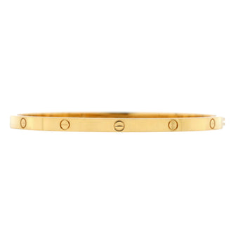 Cartier Love Bracelet 18K Yellow Gold Small