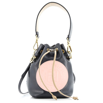 Fendi Mon Tresor Bucket Bag Leather Mini