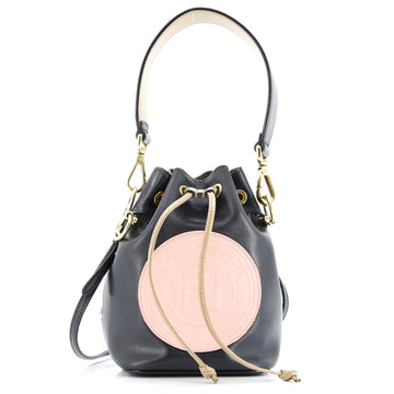 Fendi Mon Tresor Bucket Bag Leather Mini