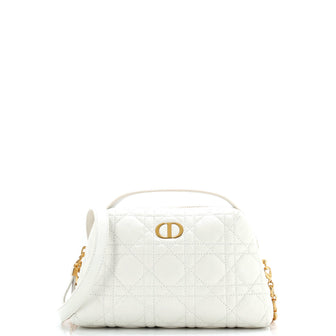 Christian Dior Caro D-Cosy Bag Quilted Calfskin Mini