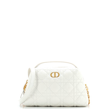Christian Dior Caro D-Cosy Bag Quilted Calfskin Mini