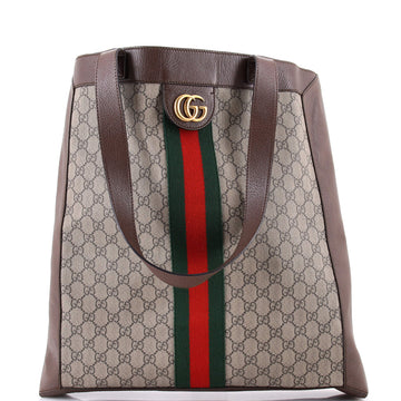 Gucci Ophidia Soft Open Tote GG Coated Canvas Large