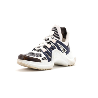 Louis Vuitton Women's LV Archlight Sneakers Canvas with Leather and Monogram Coated Canvas