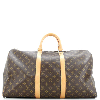 Louis Vuitton Keepall Bag Monogram Canvas 50