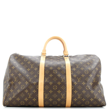 Louis Vuitton Keepall Bag Monogram Canvas 50