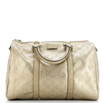 Gucci Joy Boston Bag GG Coated Canvas Medium