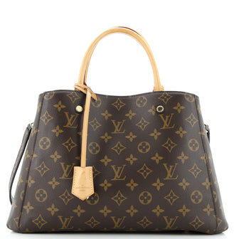 Louis Vuitton Montaigne Handbag Monogram Canvas MM