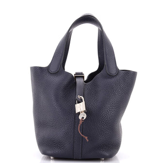 Hermes Picotin Lock Bag Clemence PM