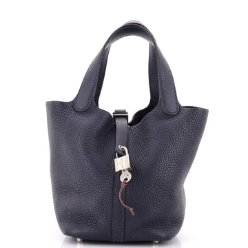 Hermes Picotin Lock Bag Clemence PM