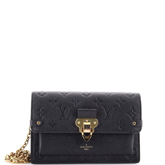 Louis Vuitton Vavin Chain Wallet Monogram Empreinte Leather