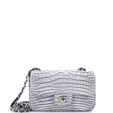 Chanel Classic Single Flap Bag Alligator Mini