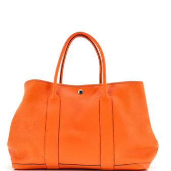 Hermes Garden Party Tote Leather 36