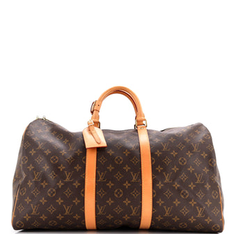 Louis Vuitton Keepall Bag Monogram Canvas 50